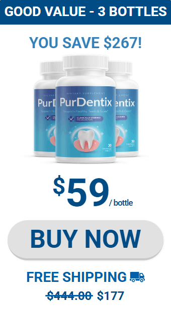 PurDentix price 3 bottle